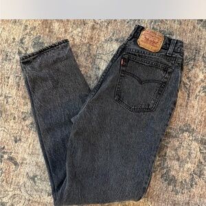 Levi's Women's Black Straight Leg Jeans